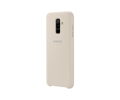 Etui ochronne do smartfonów Etui Dual Layer Cover do Samsung Galaxy A6+ 2018 zlote